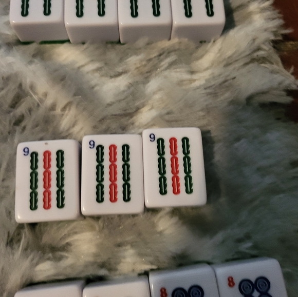 Mahjong tiles set of 112 with Tote "Do you mahjong?" - Picture 5 of 16